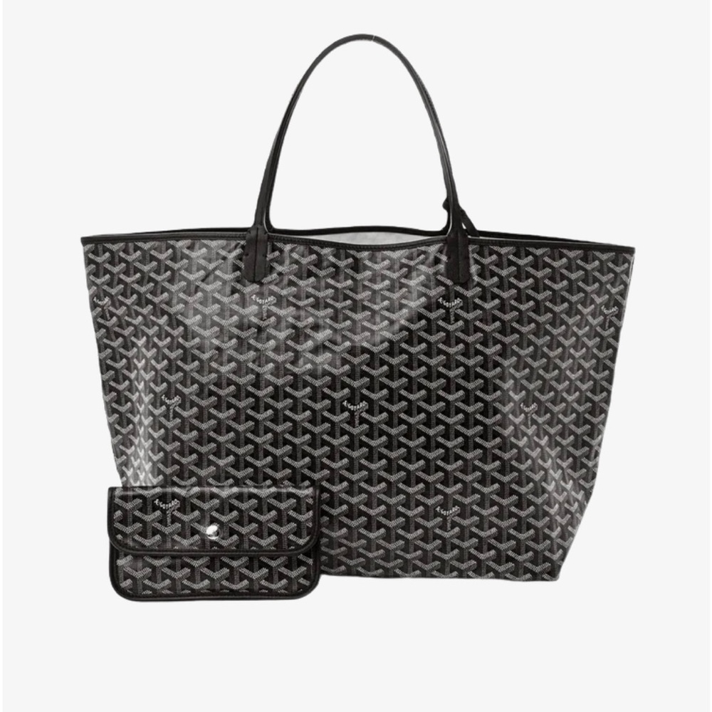 Goyard Black and Gray Tote Bag